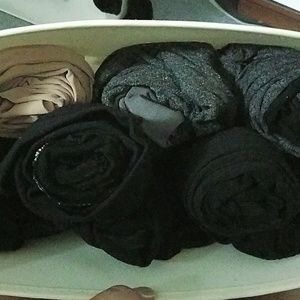 Lot of 8 assorted tights